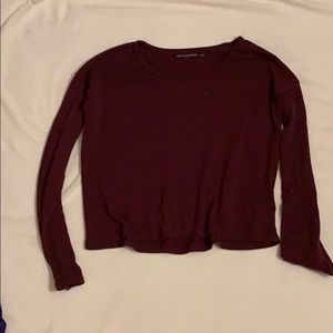 Maroon sweater